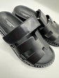 Ciabatta H doppia fascia Via Mondana - GiuGiò | Shop online