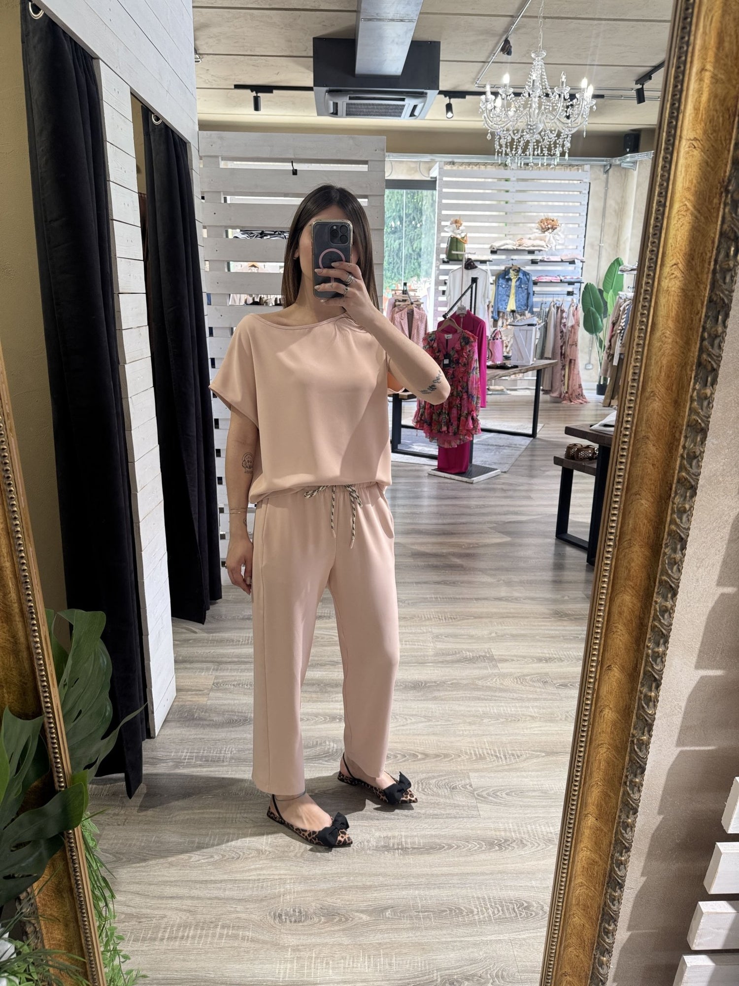 Completo combinato blusa + pantalone fluido Susy Mix - GiuGiò | Shop online