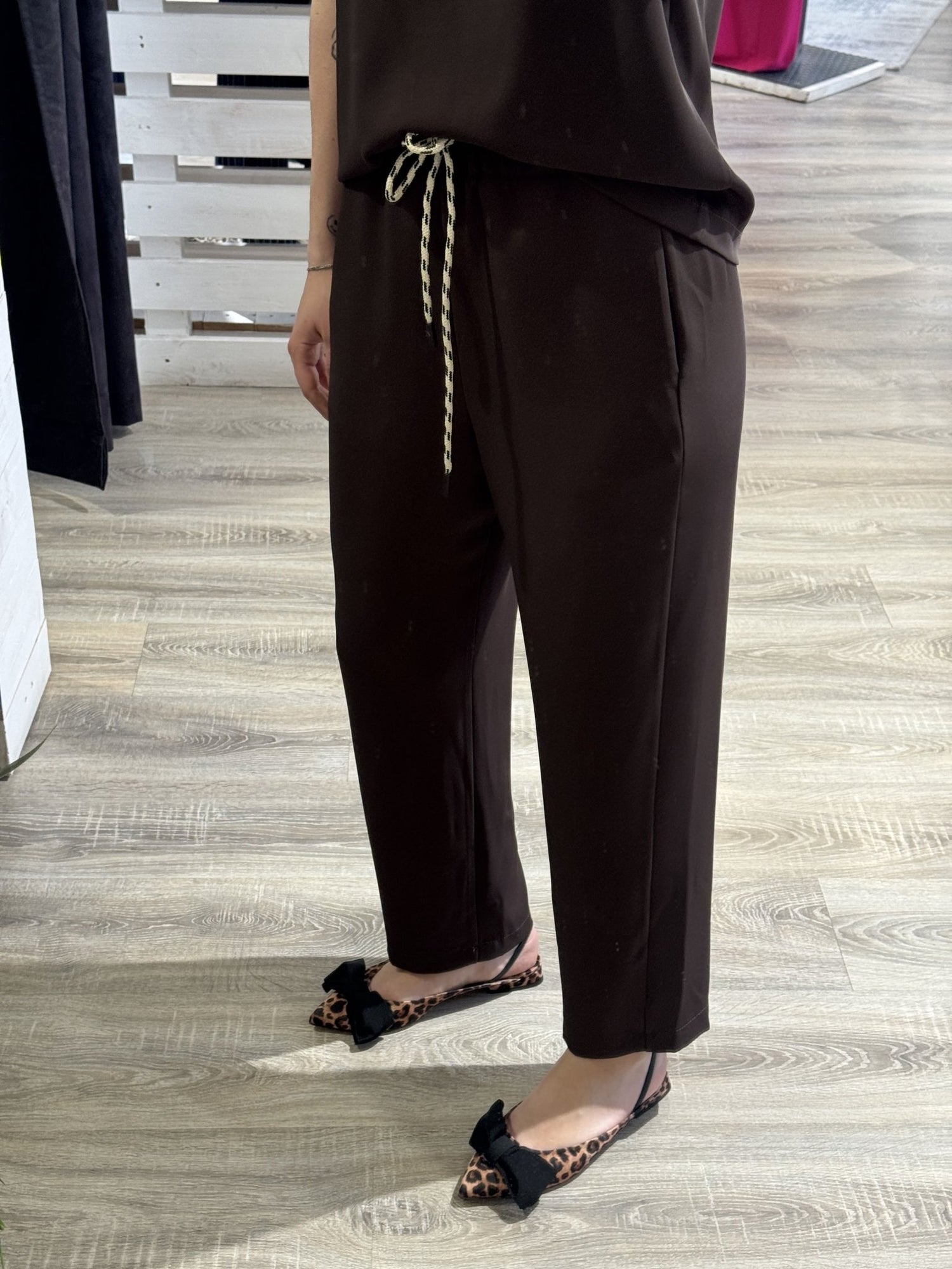 Completo combinato blusa + pantalone fluido Susy Mix - GiuGiò | Shop online