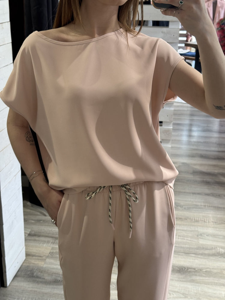 Completo combinato blusa + pantalone fluido Susy Mix - GiuGiò | Shop online