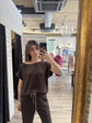 Completo combinato blusa + pantalone fluido Susy Mix - GiuGiò | Shop online