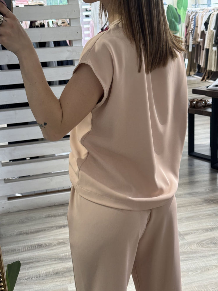 Completo combinato blusa + pantalone fluido Susy Mix - GiuGiò | Shop online