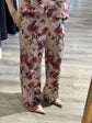 Completo fluido blusa e pantalone stampa floreale Susy Mix - GiuGiò | Shop online