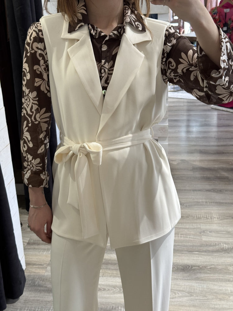 Completo fluido gilet+pantalone Susy Mix - GiuGiò | Shop online