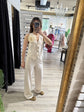 Completo gessato gilet+pantalone con spilla Susy Mix - GiuGiò | Shop online