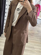 Completo giacca monopetto+pantalone gamba dritta Tensione In - GiuGiò | Shop online