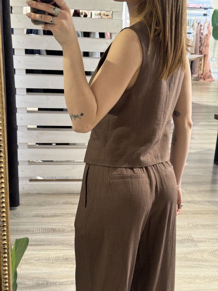 Completo gilet+pantalone gamba dritta Tensione In - GiuGiò | Shop online