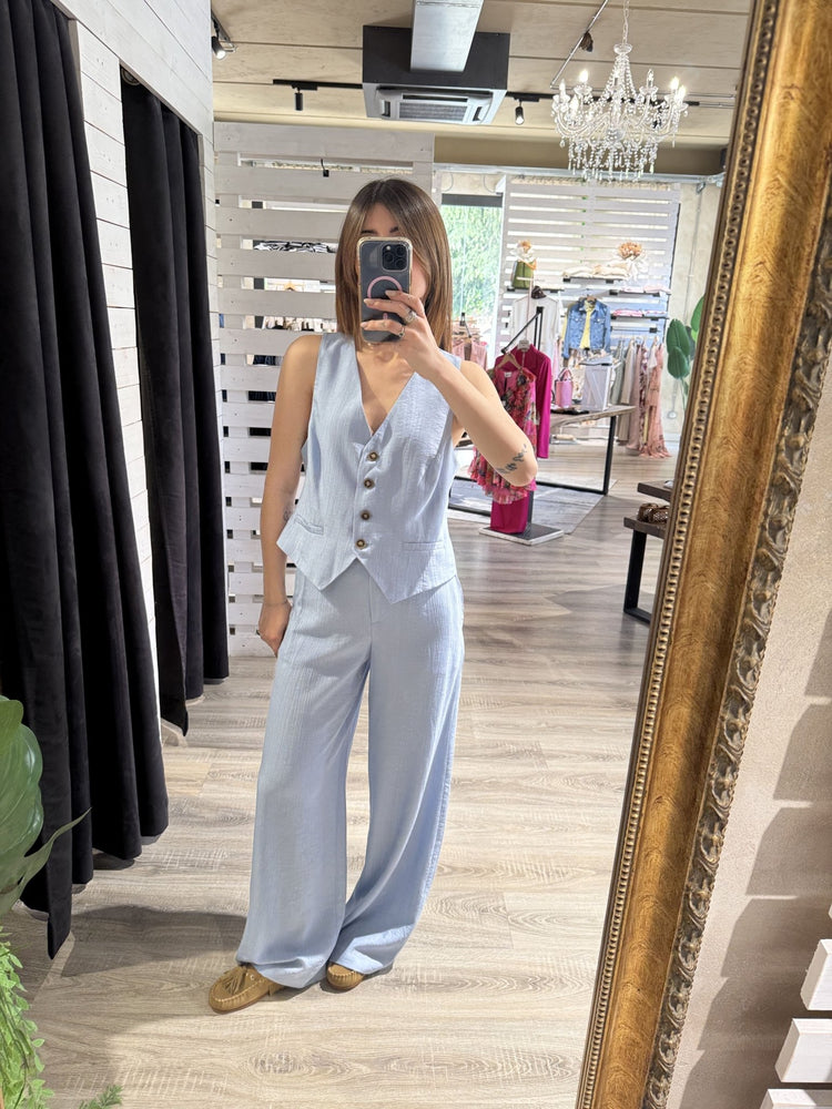 Completo gilet+pantalone gamba dritta Tensione In - GiuGiò | Shop online