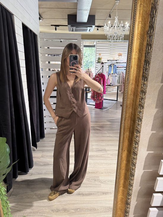 Completo gilet+pantalone gamba dritta Tensione In - GiuGiò | Shop online