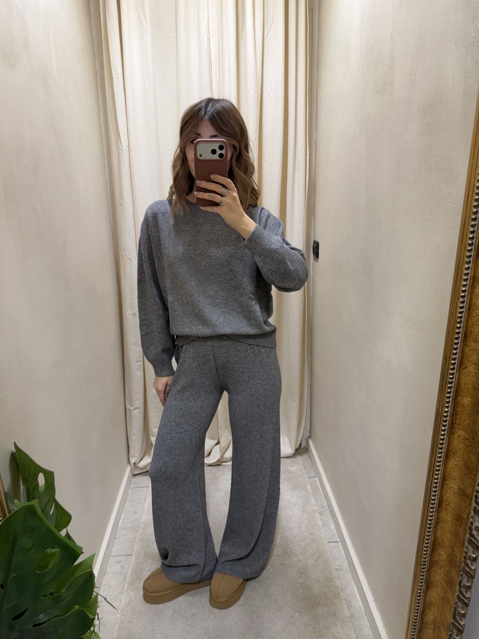 Completo in maglia con pantalone gamba dritta HaveOne - GiuGiò | Shop online