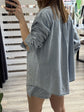 Coordinato camicia over e pantaloncino strass Susy Mix - GiuGiò | Shop online