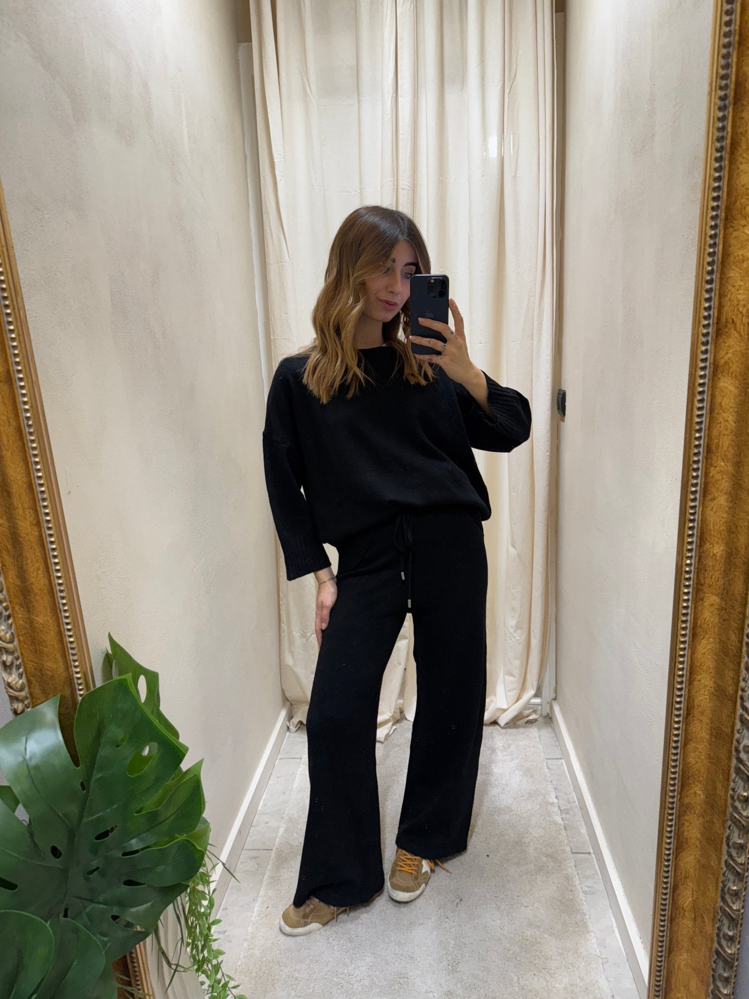 Coordinato maglia e pantalone in viscosa Susy Mix - GiuGiò | Shop online