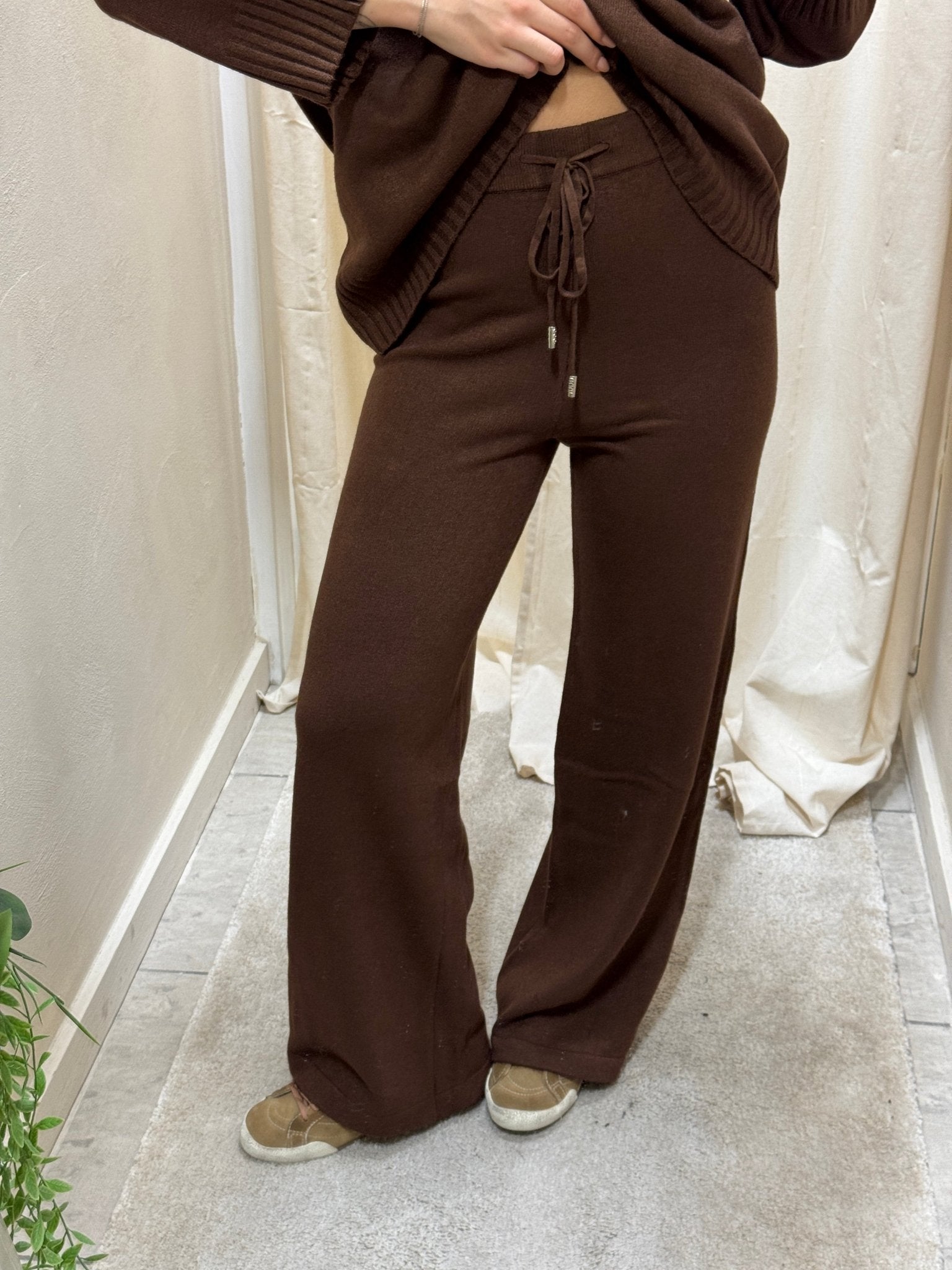 Coordinato maglia e pantalone in viscosa Susy Mix - GiuGiò | Shop online