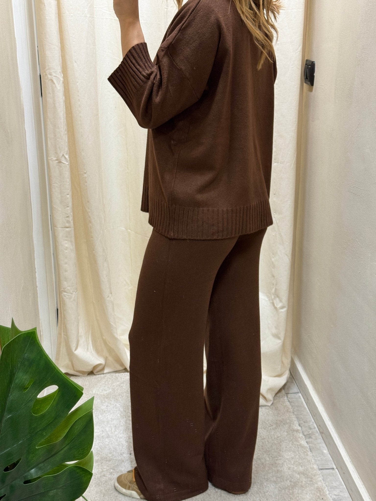 Coordinato maglia e pantalone in viscosa Susy Mix - GiuGiò | Shop online