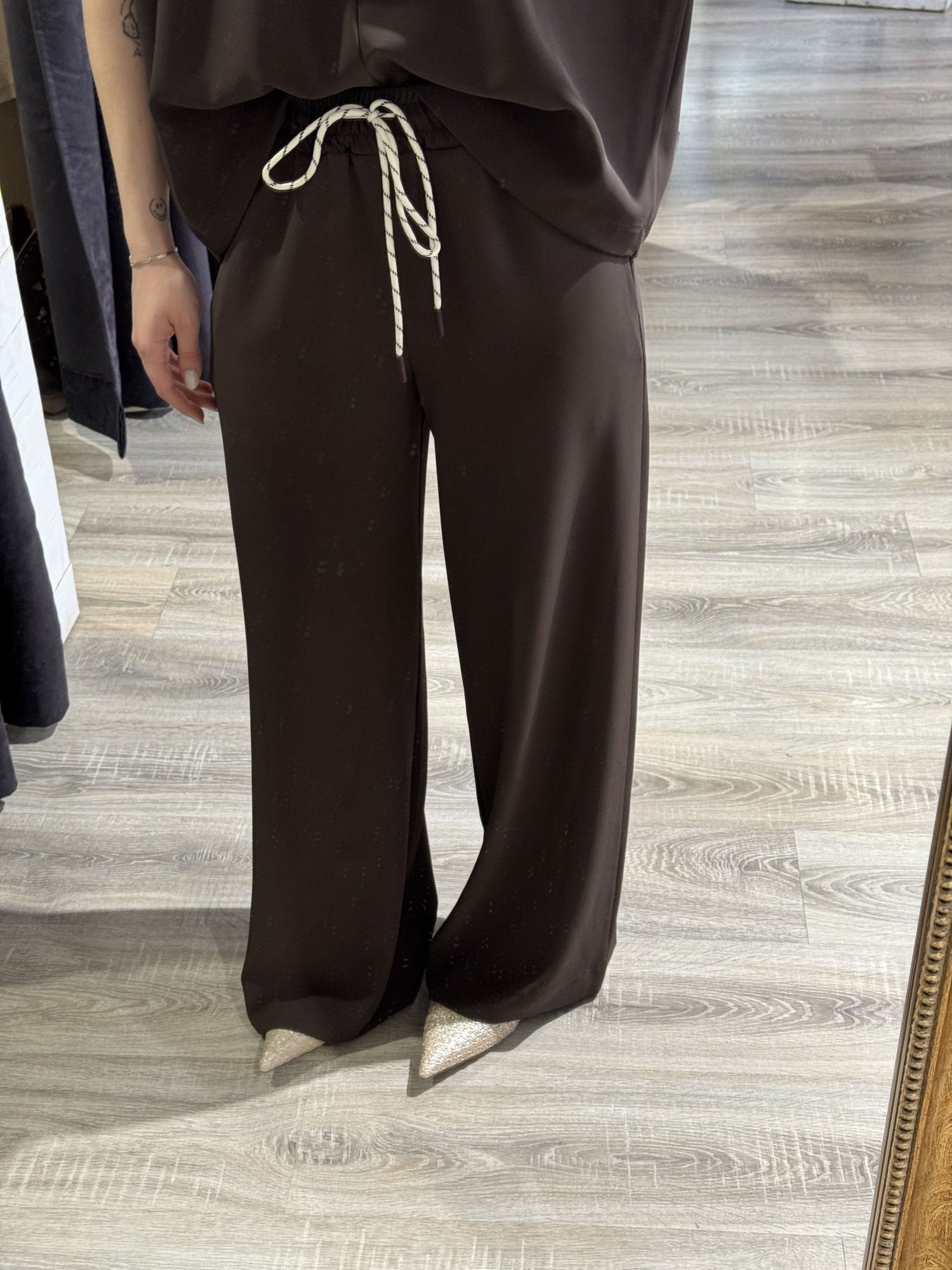 Coordinato maglia + pantalone fluido Susy Mix - GiuGiò | Shop online