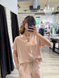 Coordinato maglia + pantalone fluido Susy Mix - GiuGiò | Shop online