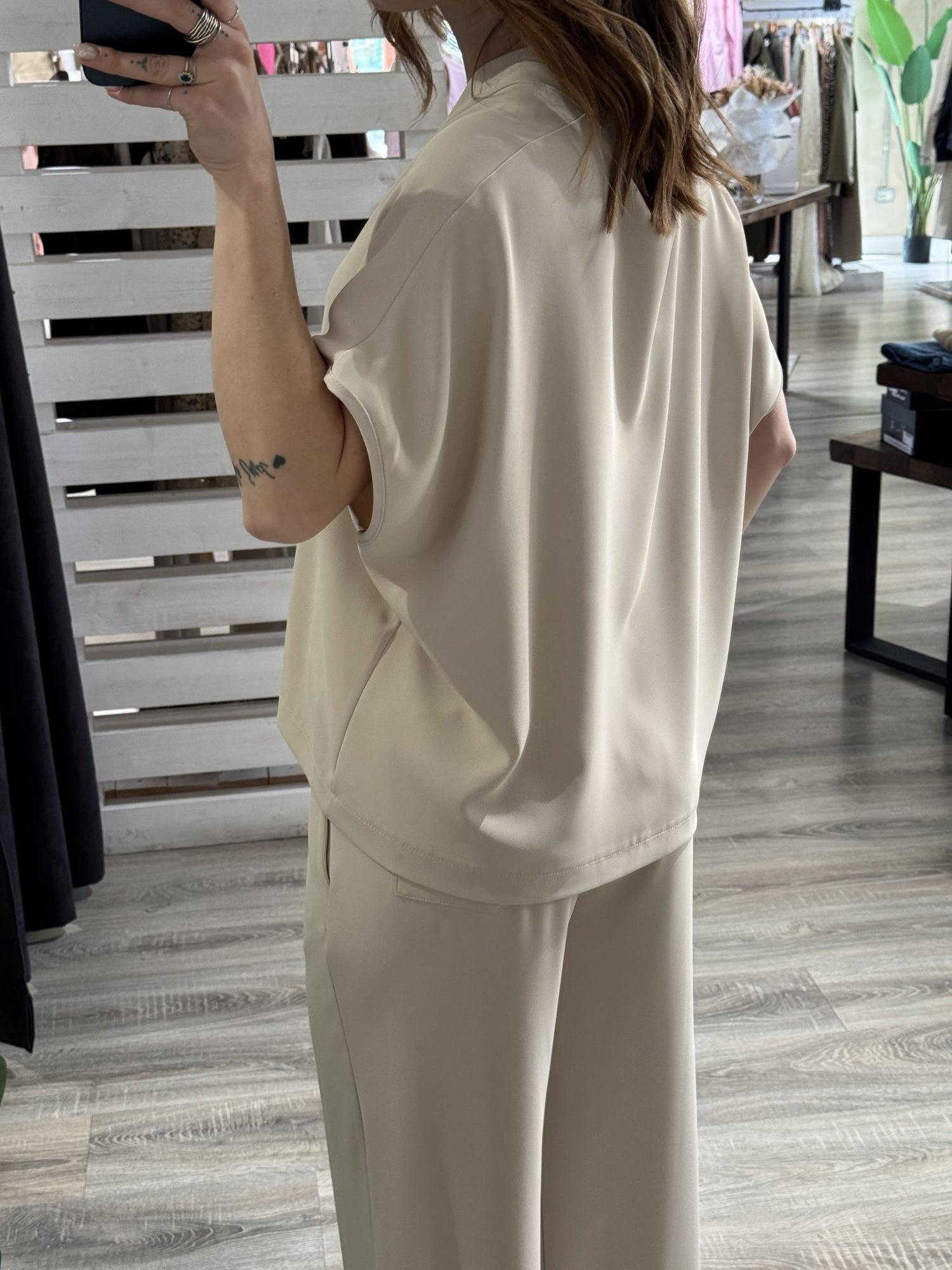 Coordinato maglia + pantalone fluido Susy Mix - GiuGiò | Shop online