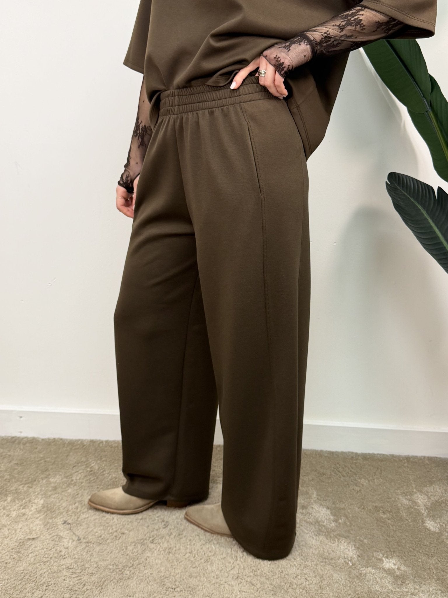 Coordinato misto viscosa maglia + pantalone MyD - GiuGiò | Shop online