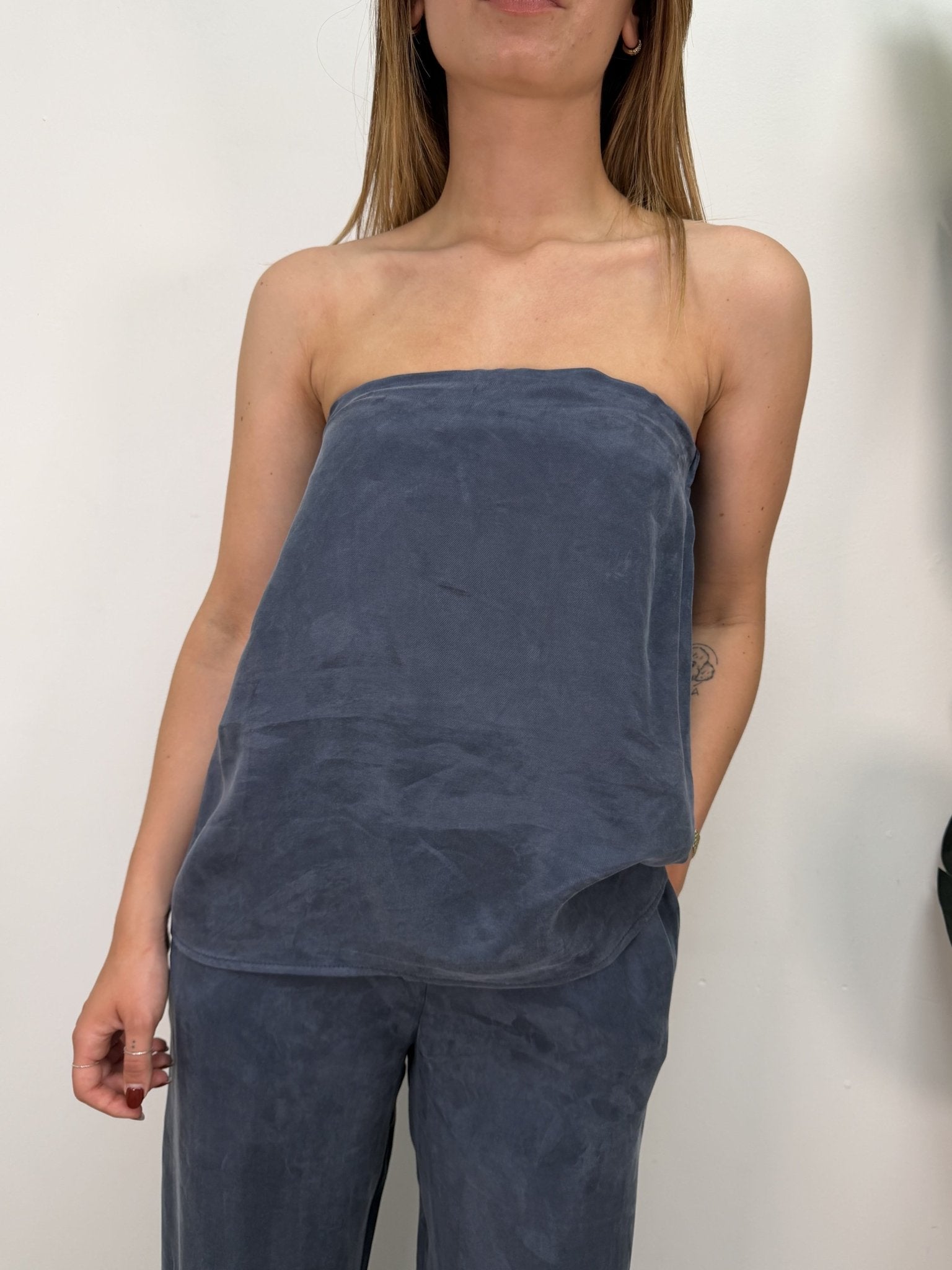 Coordinato top a fascia e pantalone Tensione In - GiuGiò | Shop online