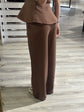 Coordinato top halter + pantalone gamba dritta Susy Mix - GiuGiò | Shop online