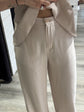 Coordinato top halter + pantalone gamba dritta Susy Mix - GiuGiò | Shop online