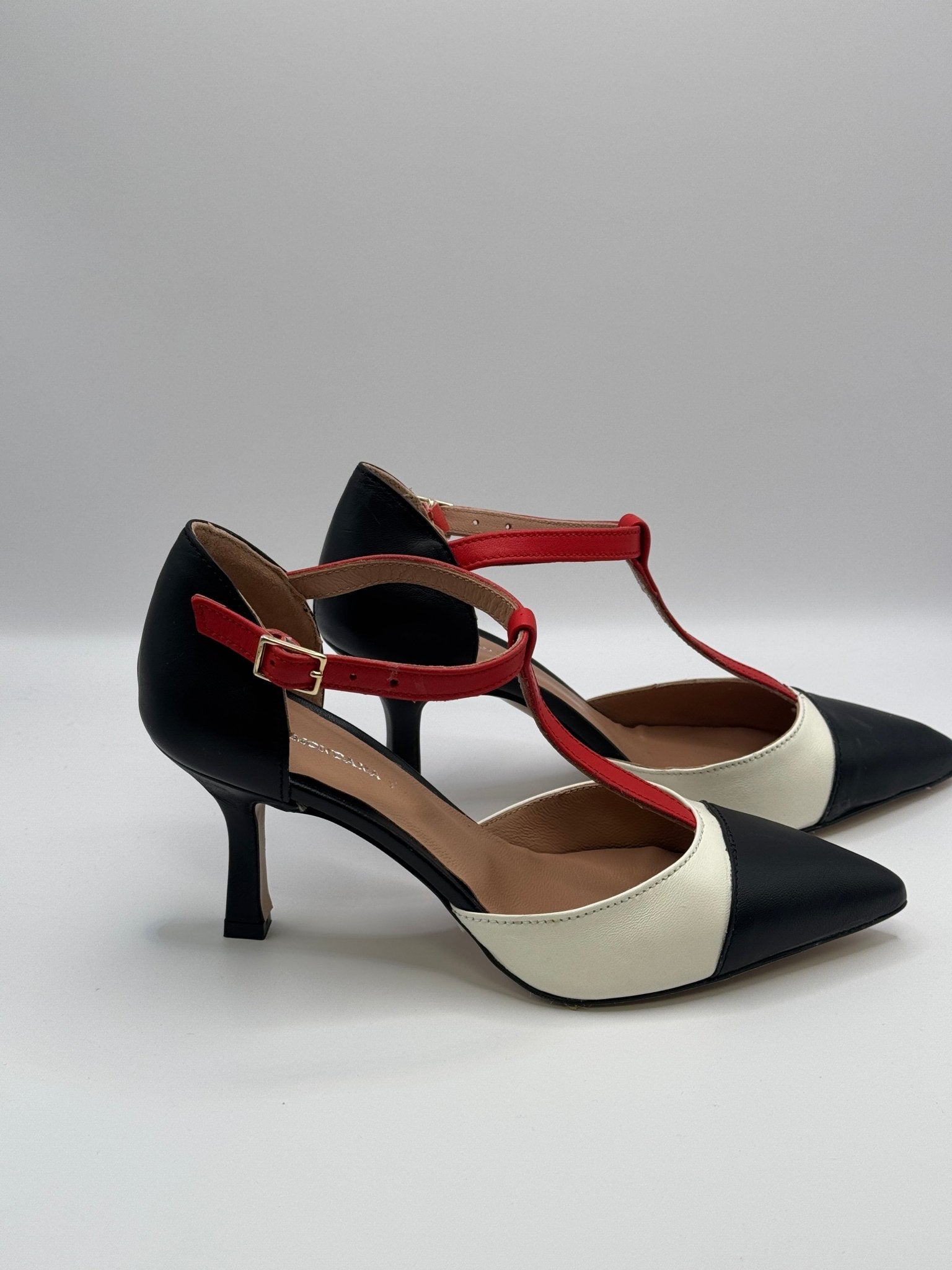 Décolleté in pelle multicolore Via Mondana - GiuGiò | Shop online