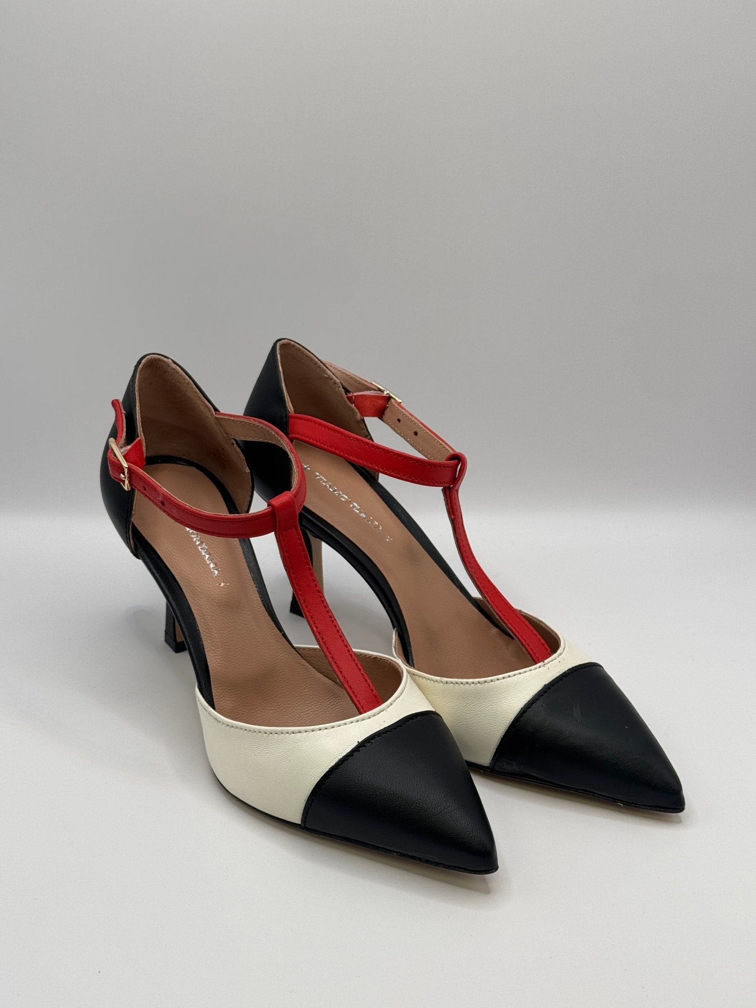 Décolleté in pelle multicolore Via Mondana - GiuGiò | Shop online