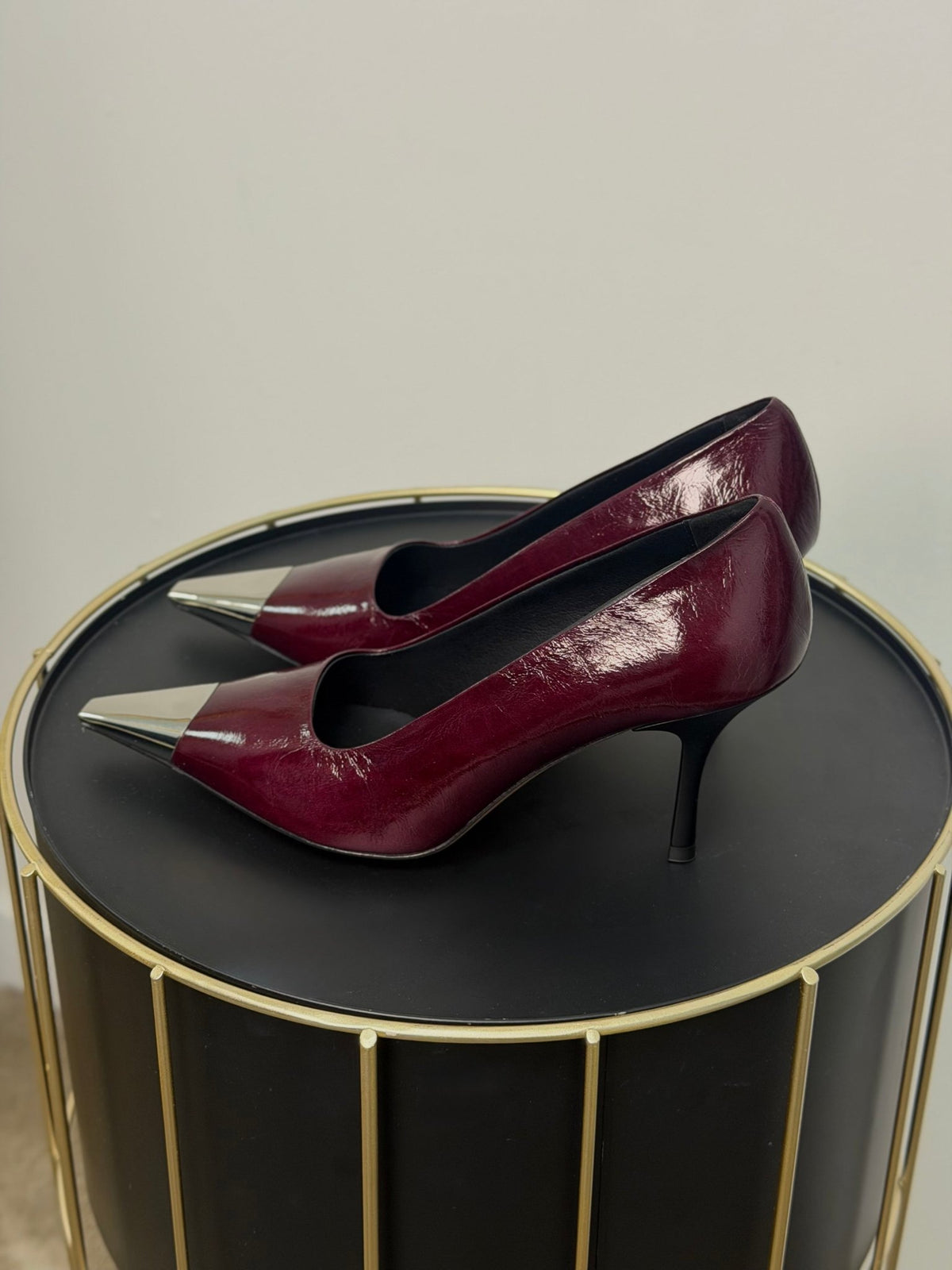 Décolleté naplack punta metallica Divine Follie - GiuGiò | Shop online