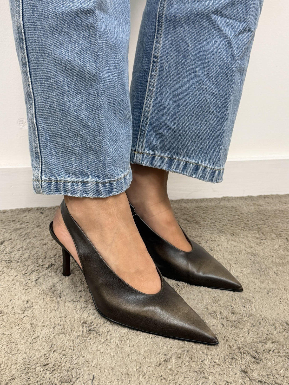 Décolleté slingback spazzolata Divine Follie - GiuGiò | Shop online