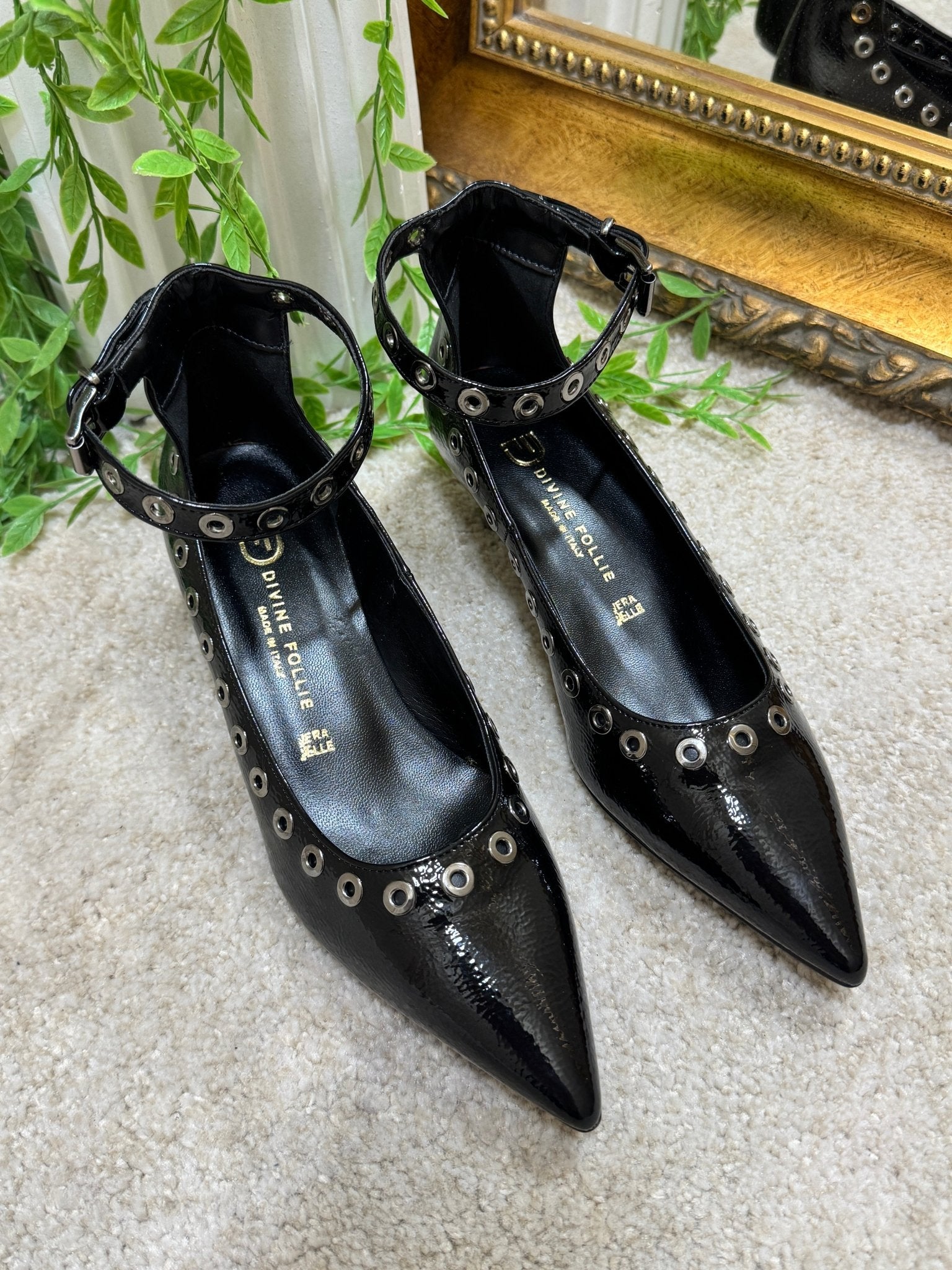 Décolleté tacco kitten con cinturino caviglia Divine Follie - GiuGiò | Shop online