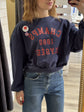 Felpa con stampa e spille Dixie - GiuGiò | Shop online