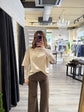 Felpa mezza manica con pizzo SusyMix - GiuGiò | Shop online