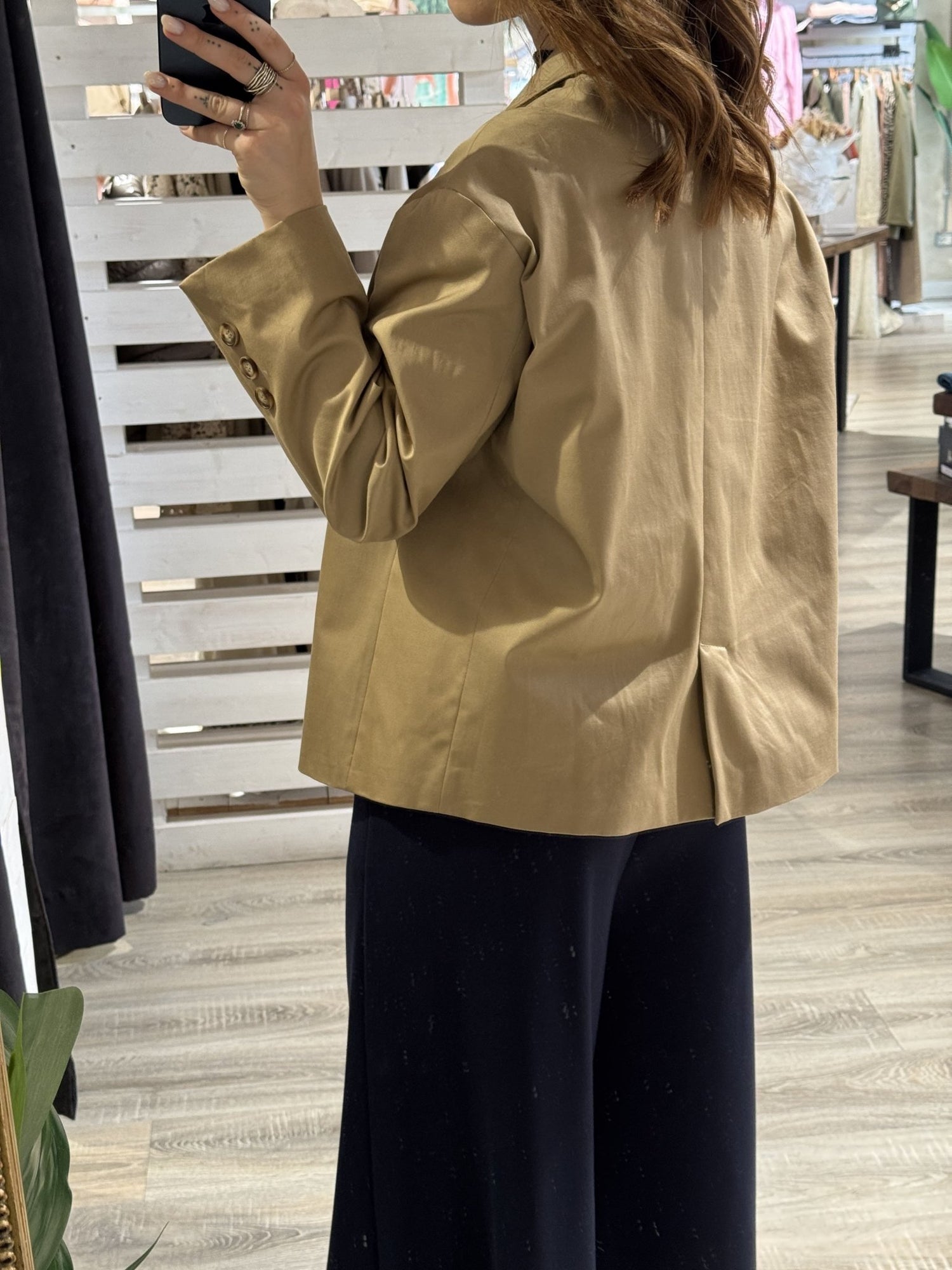 Giacca 2/4 in cotone con spille Tensione In - GiuGiò | Shop online