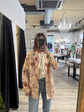 Giacca a fiori monopetto strutturata Susy Mix - GiuGiò | Shop online