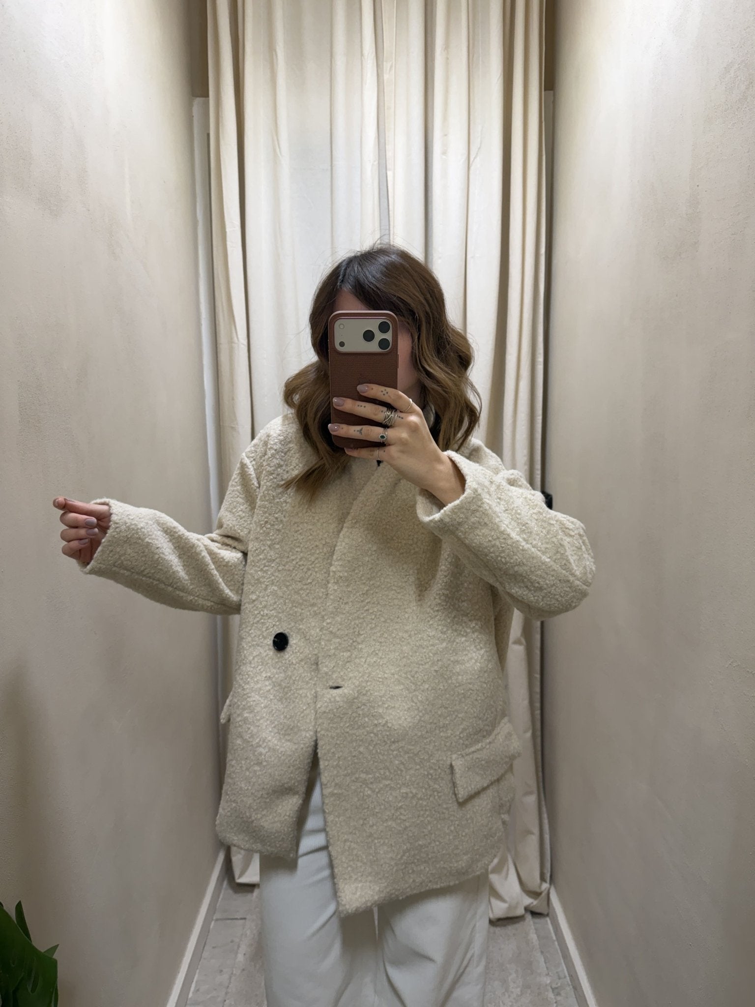 Giacca bomber bouclè over MyD - GiuGiò | Shop online