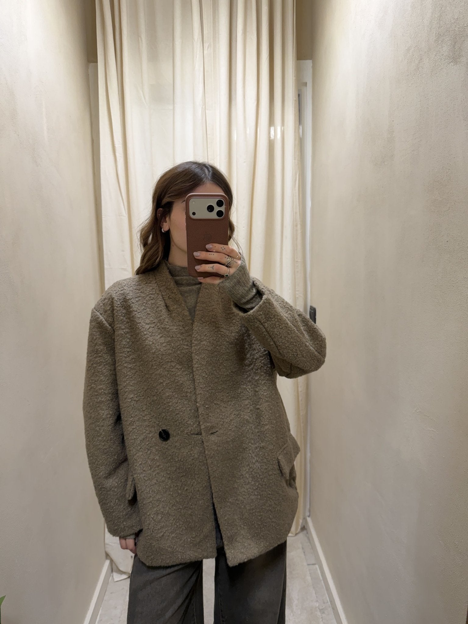 Giacca bomber bouclè over MyD - GiuGiò | Shop online