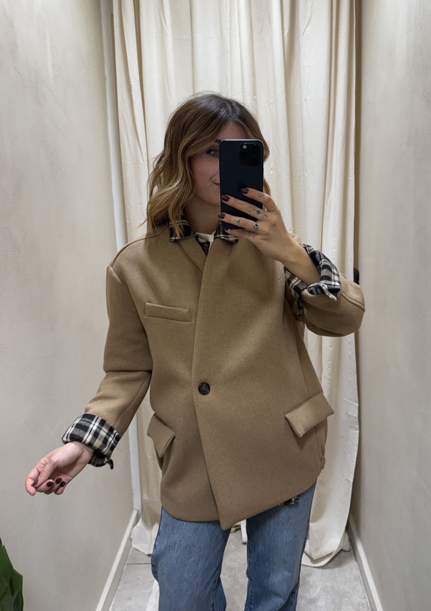 Giacca bomber in panno Dixie - GiuGiò | Shop online