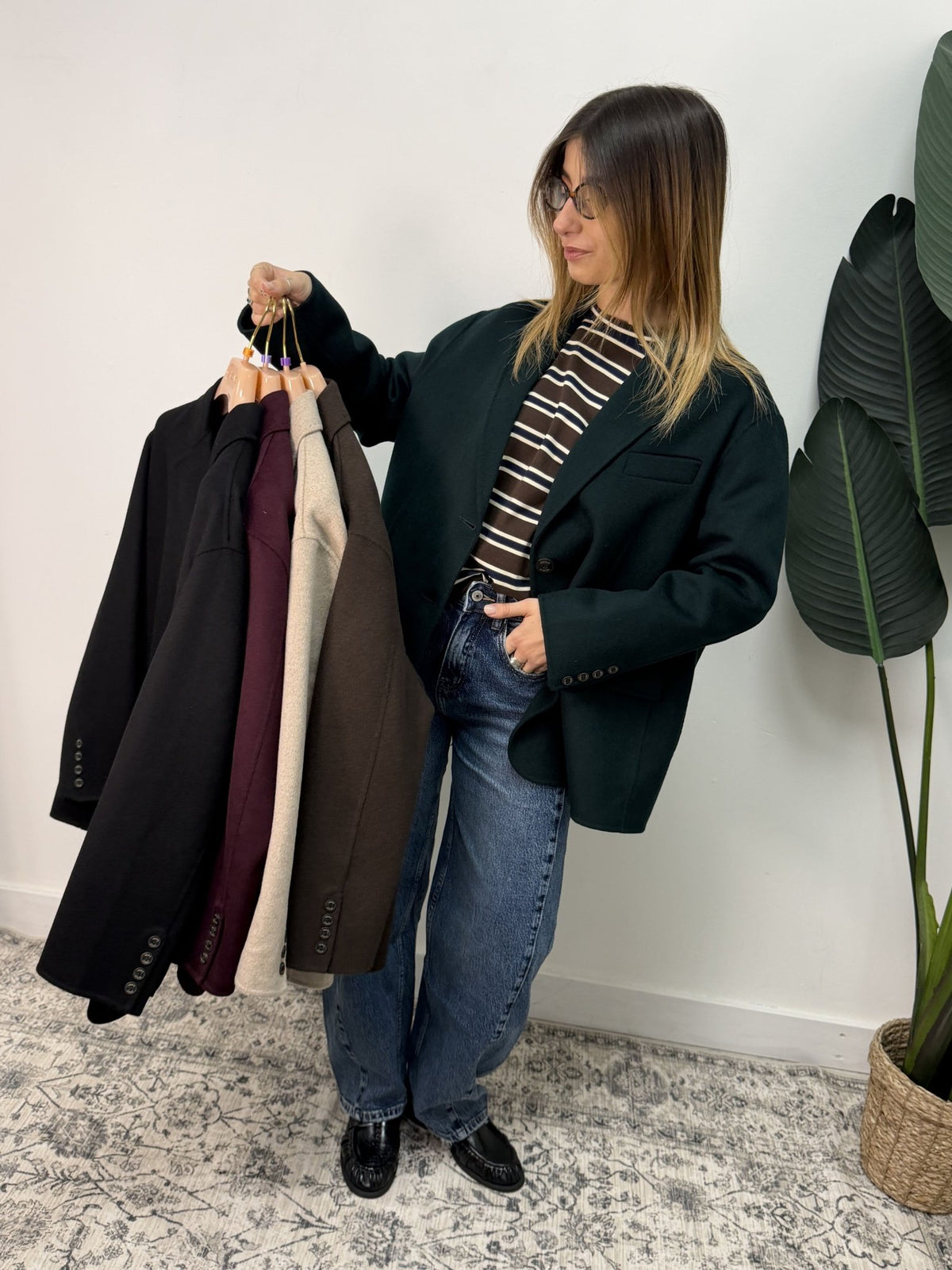 Giacca cappotto over misto lana HAND MADE Vicolo - GiuGiò | Shop online