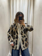 Giacca cardigan lana cotta animalier BSB - GiuGiò | Shop online