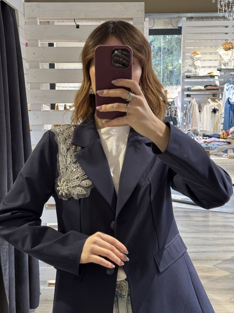 Giacca con patch strass MyD - GiuGiò | Shop online