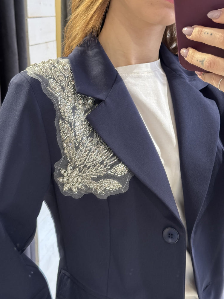 Giacca con patch strass MyD - GiuGiò | Shop online