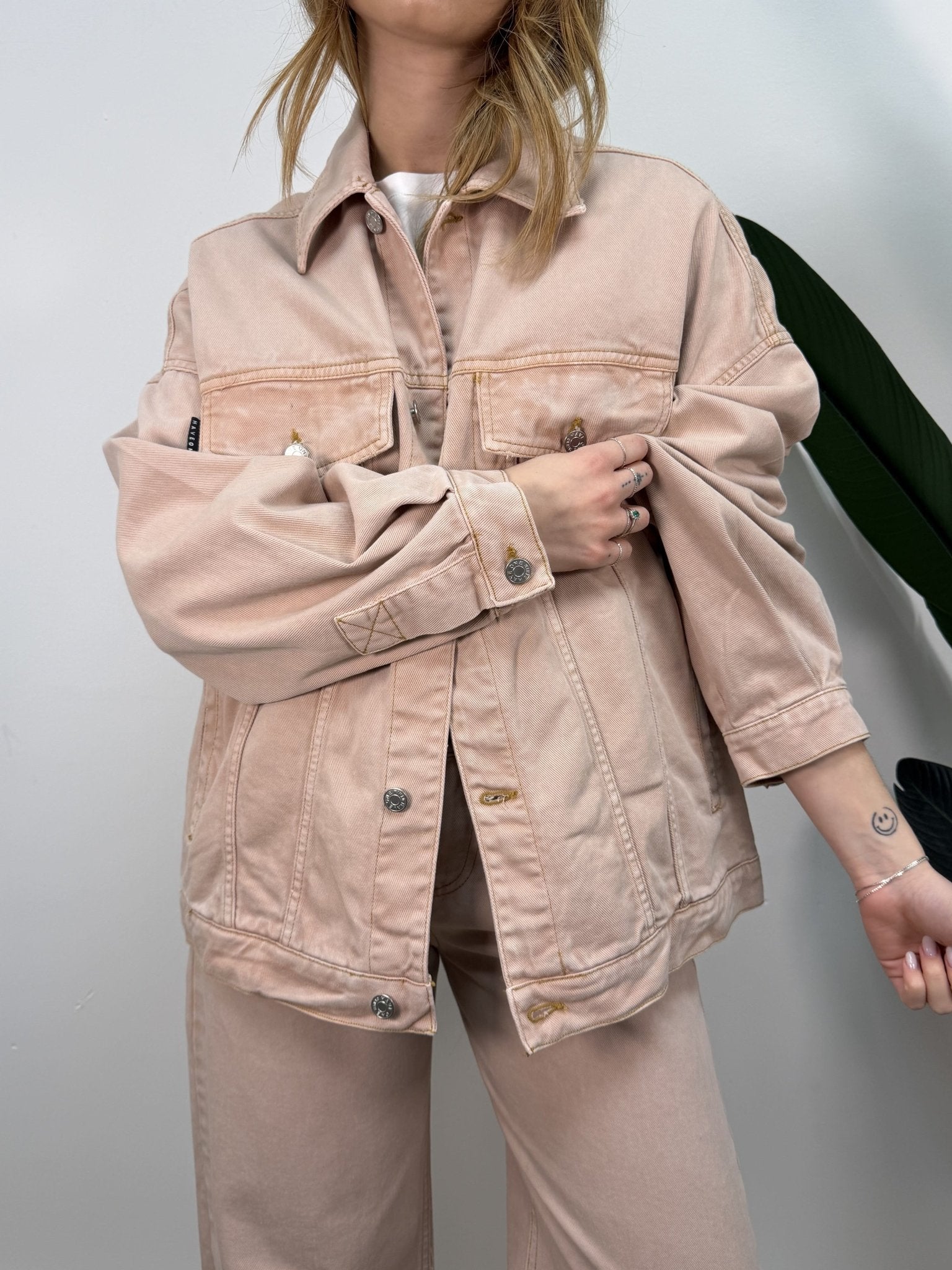 Giacca di jeans over tinto capo HaveOne - GiuGiò | Shop online