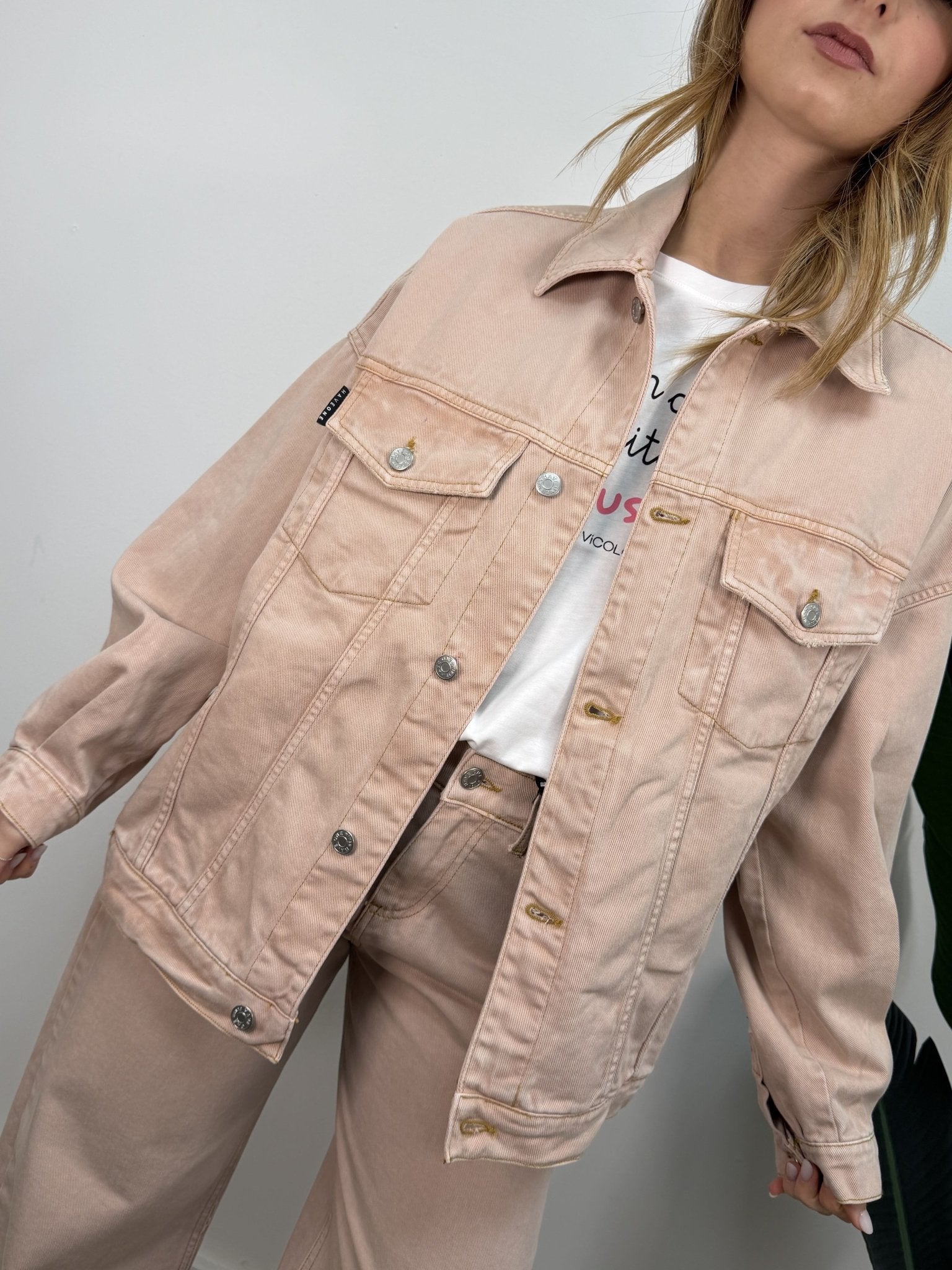 Giacca di jeans over tinto capo HaveOne - GiuGiò | Shop online