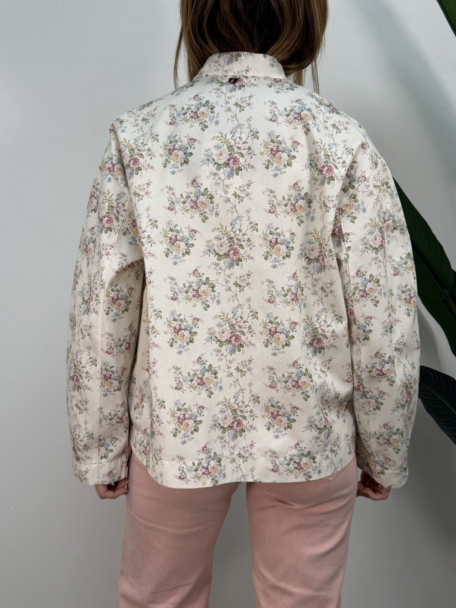 Giacca floreale in cotone con alamari Dixie - GiuGiò | Shop online