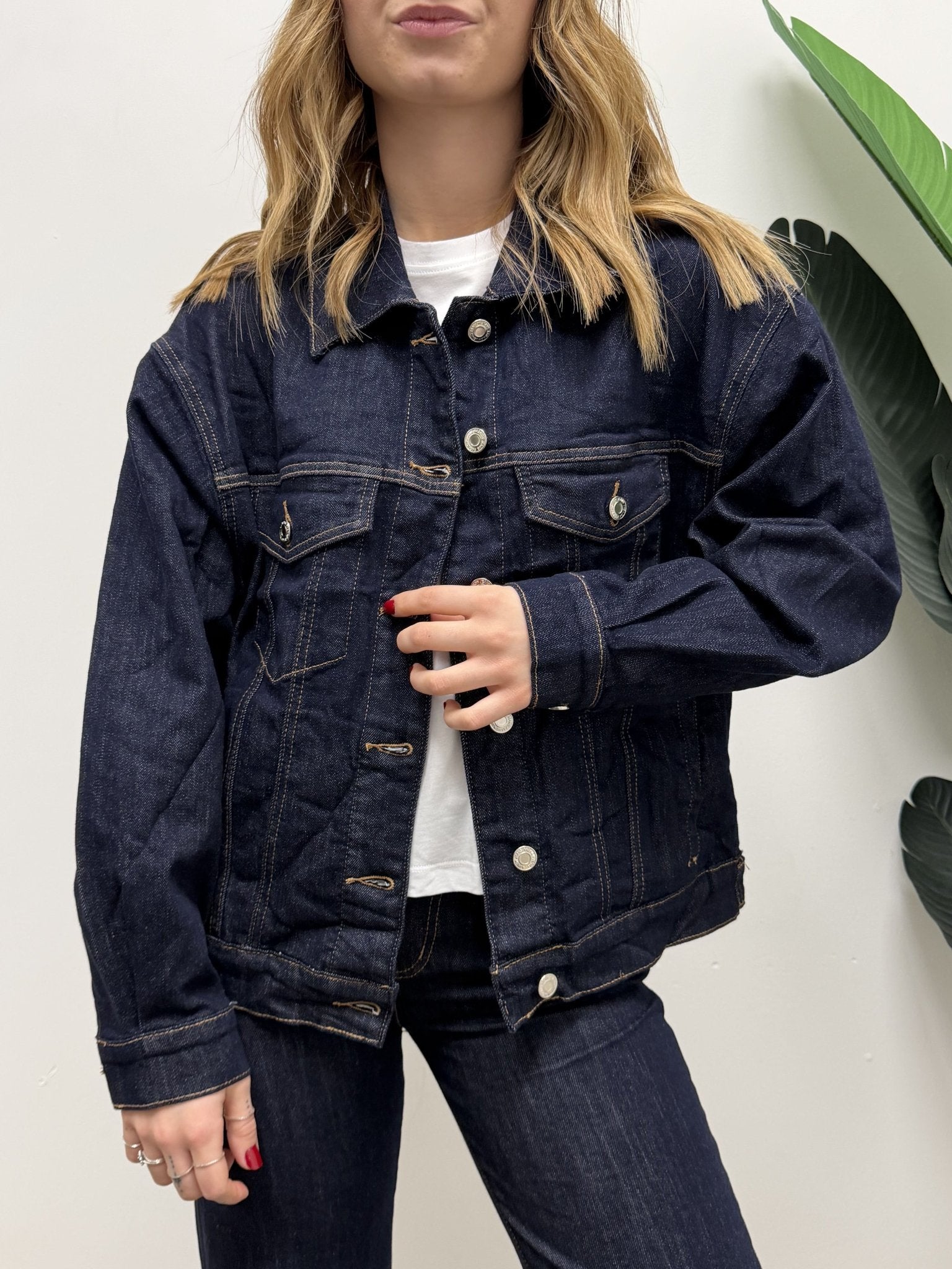 Giacca in denim blu MyD - GiuGiò | Shop online