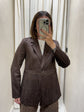 Giacca in ecodainetto con frange Susy Mix - GiuGiò | Shop online
