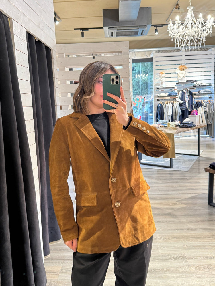 Giacca in renna monopetto Brend - GiuGiò | Shop online
