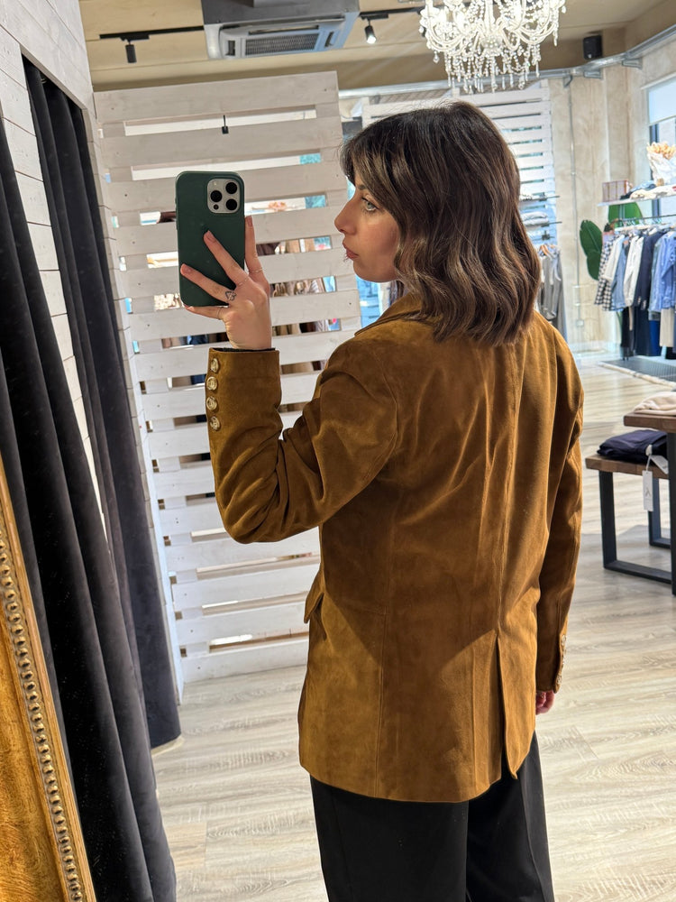 Giacca in renna monopetto Brend - GiuGiò | Shop online