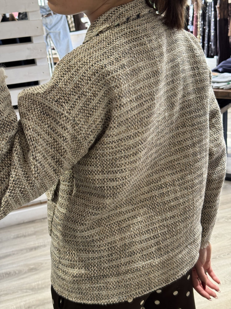 Giacca in tweed destrutturata Susy Mix - GiuGiò | Shop online
