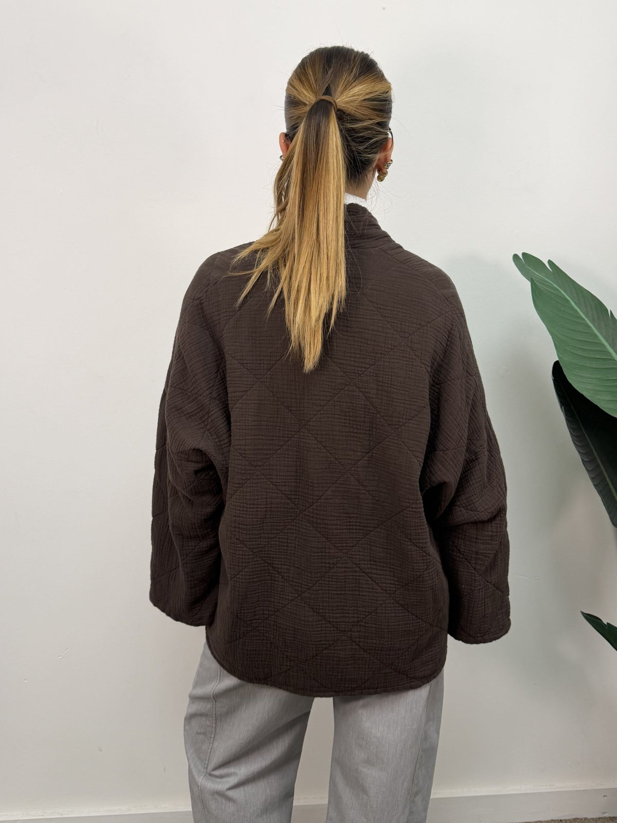 Giacca kimono trapuntino con alamari MyD - GiuGiò | Shop online